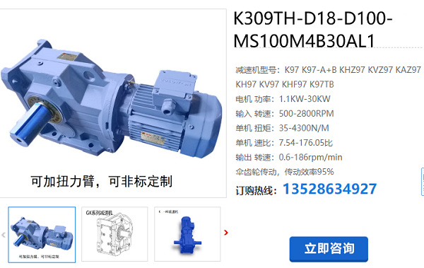K309減速電機